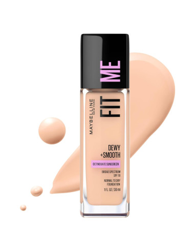 Base de Maquillaje Maybelline Fit Me Dewy + Smooth 30 ml Marfil