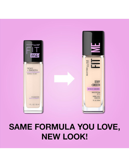 Base de Maquillaje Maybelline Fit Me Dewy + Smooth 30 ml Marfil