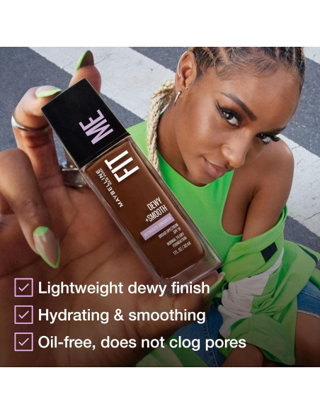 Base de Maquillaje Maybelline Fit Me Dewy + Smooth 30 ml Marfil