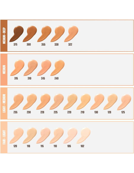 Base de Maquillaje Maybelline Fit Me Dewy + Smooth 30 ml Marfil