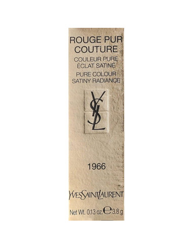 Labial Yves Saint Laurent Rouge Pur Couture 1966 3.7g Satinado