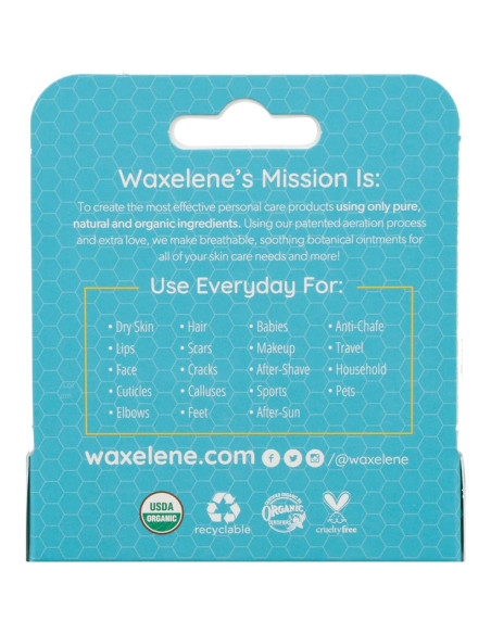 Bálsamo Labial Orgánico Waxelene 8.5g - Hidratante Multifuncional Bálsamo Labial Orgánico Waxelene 8.5g - Hidratante Multifuncional