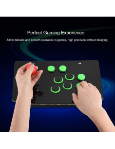 Joystick de Lucha Arcade USB Yosoo 35x25cm 2 Jugadores 2