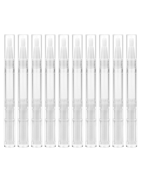 10 Bolígrafos de Aceite Transparentes SOKOSEY 3ml con Pipetas