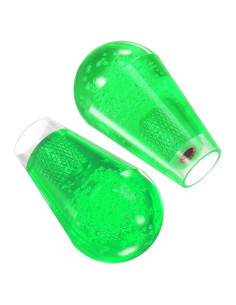 Joystick Ovalado uxcell 52mm Verde 2 Piezas para Arcade