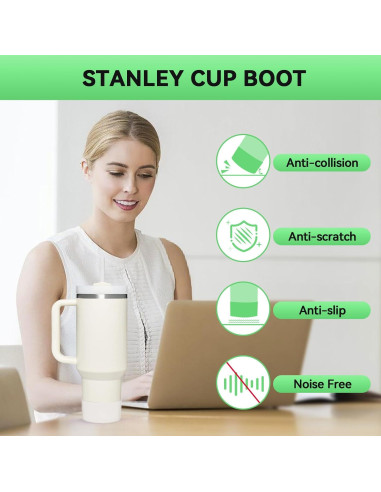 Bota de Silicona PICcircuit para Botellas Stanley y Hydro Flask - 2PCS