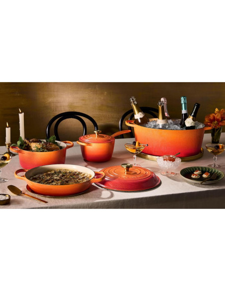 Olla Holandesa Redonda Le Creuset Hierro Fundido 4.26 L Flamme Doree