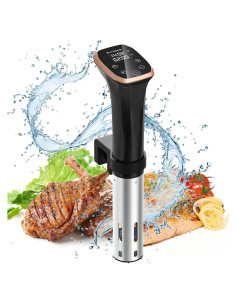 Cocedor Sous Vide BLITZHOME 1100W Acero Inoxidable IPX7 12L