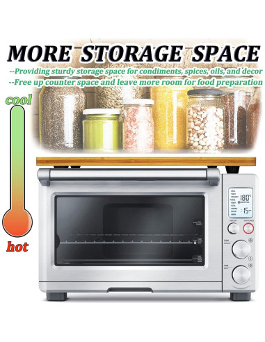 Tabla de Cortar de Bambú Anfu para Horno Breville 44.6x27.6cm