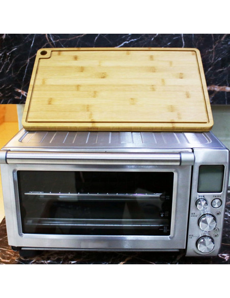 Tabla de Cortar de Bambú Anfu para Horno Breville 44.6x27.6cm Tabla de Cortar de Bambú Anfu para Horno Breville 44.6x27.6cm