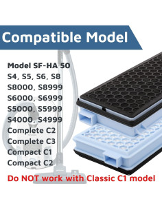 Filtro Activo Flammi SF-HA 50 para Aspiradoras Miele 2