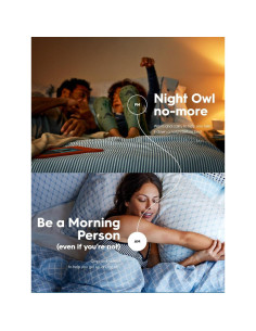 Bombilla LED Inteligente GE A19 C-Sleep 11W Paquete de 2 2