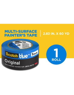 Cinta de Pintor Multi-Superficie 3M ScotchBlue 2090-72N 7.19 cm x 54.86 m 2