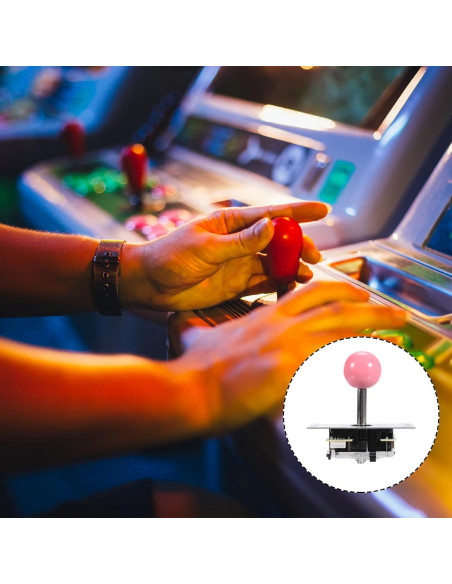 Joystick Arcade DIY MECCANIXITY Rosa 5 Pin USB ABS