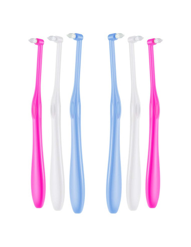 Boao 6 Cepillos de Dientes Tufted Suaves Interdentales