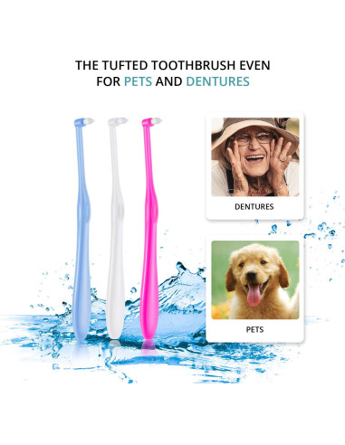 Boao 6 Cepillos de Dientes Tufted Suaves Interdentales