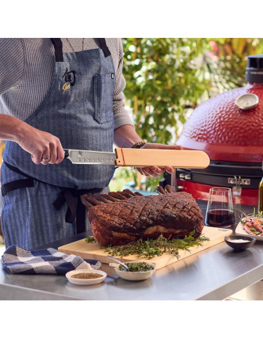 Cuchillo para Brisket Shun Classic 30 cm Hueco Damasco