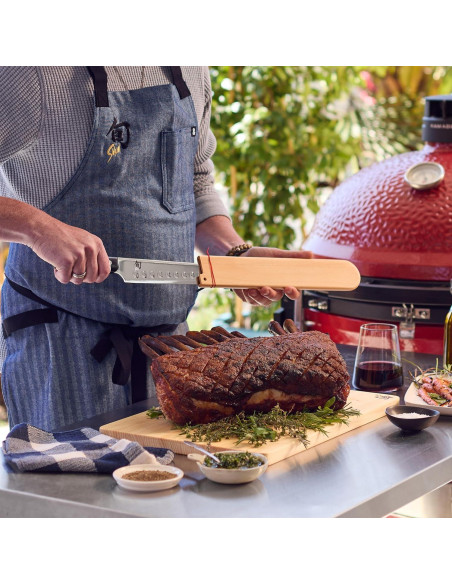 Cuchillo para Brisket Shun Classic 30 cm Hueco Damasco