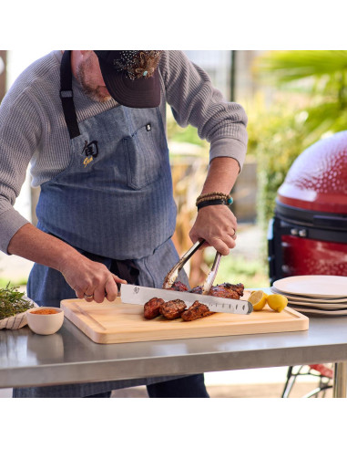 Cuchillo para Brisket Shun Classic 30 cm Hueco Damasco