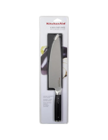 Cuchillo de Chef KitchenAid Forjado 20.32 cm Acero Inoxidable