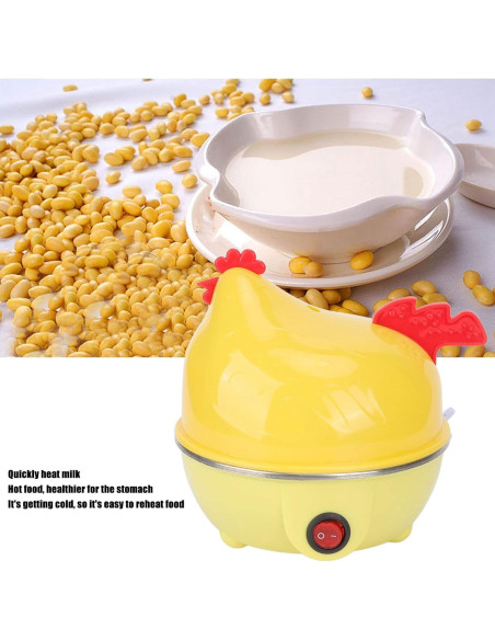 Cocedor de Huevos Eléctrico HYWHUYANG en Forma de Pollo 350W