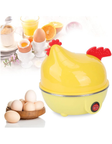 Cocedor de Huevos Eléctrico HYWHUYANG en Forma de Pollo 350W