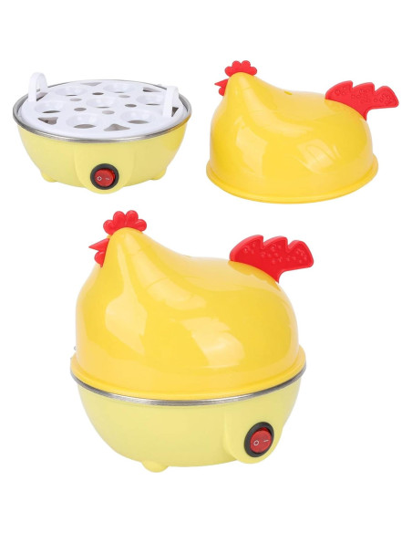 Cocedor de Huevos Eléctrico HYWHUYANG en Forma de Pollo 350W