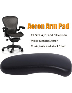 Almohadillas para Brazos Silla Aeron Clásica Herman Miller 2Pack 2