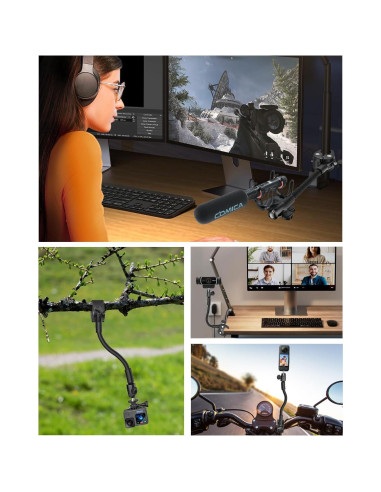 Soporte de cámara con abrazadera Kolasels cuello de ganso