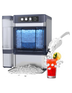 Fabricador de Hielo Nugget FADHOLE 18.14kg/día Autolimpiante