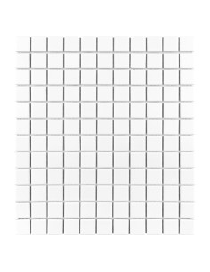 Azulejo de Porcelana Blanco Mate Merola 27.3x29.8 cm