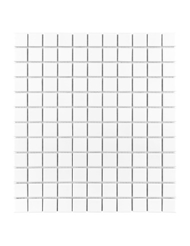 Azulejo de Porcelana Blanco Mate Merola 27.3x29.8 cm