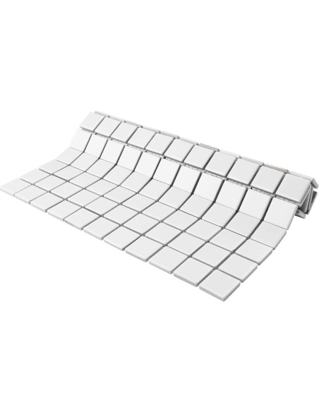 Azulejo de Porcelana Blanco Mate Merola 27.3x29.8 cm