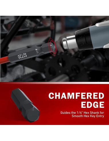 Juego de Puntas Torx 13 Piezas XOOL 150mm Acero S2 Magnético