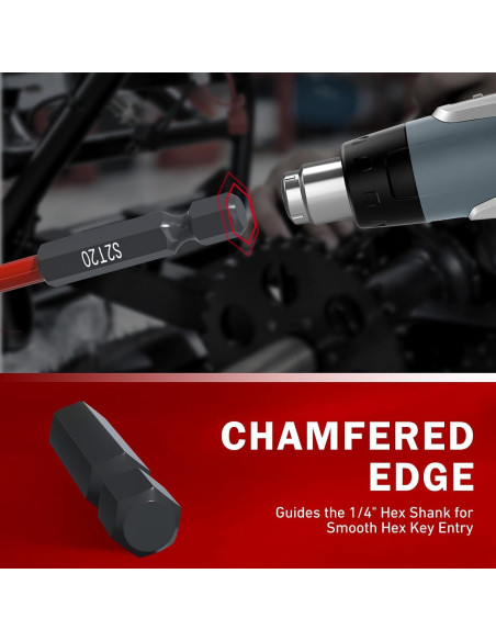 Juego de Puntas Torx 13 Piezas XOOL 150mm Acero S2 Magnético