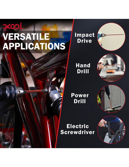 Juego de Puntas Torx 13 Piezas XOOL 150mm Acero S2 Magnético