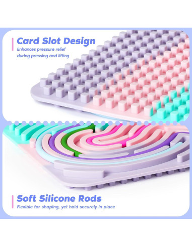 Juego de Actividad Sensorial INKLAB 2 Piezas - Juguetes Antiestrés para Niños y Adultos