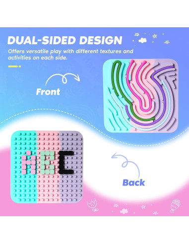 Juego de Actividad Sensorial INKLAB 2 Piezas - Juguetes Antiestrés para Niños y Adultos