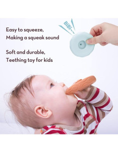 Juguete Apilable Suave Tudou 6 Piezas para Bebés 6 Meses 2