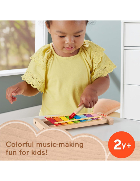 Xilófono de Madera Fisher-Price para Niños 2+ Años
