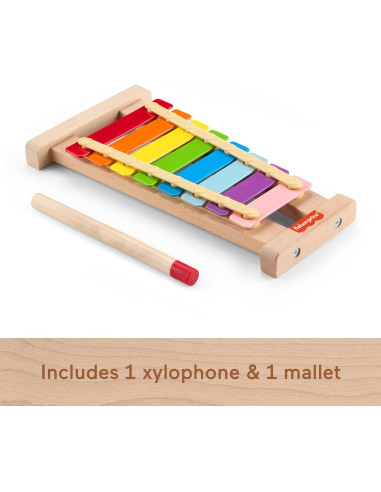 Xilófono de Madera Fisher-Price para Niños 2+ Años
