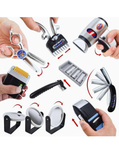 Kit de Juego de Barbería para Niños Liberty Imports 24 Piezas 2