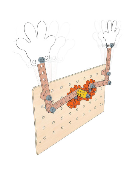 Banco de Trabajo Científico Deluxe Hape 79 Piezas para Niños