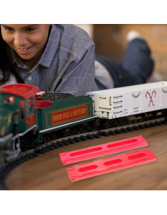 Tren de Juguete Toyvian con Clips de Dominó - 3 Piezas 2