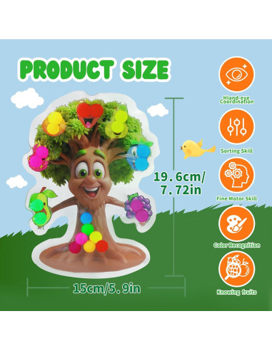 Juguete Sensorial Antiestrés Woguo para Niños 3-5 Años