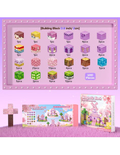 100 Bloques Magnéticos Kryzomat para Construcción Infantil 2