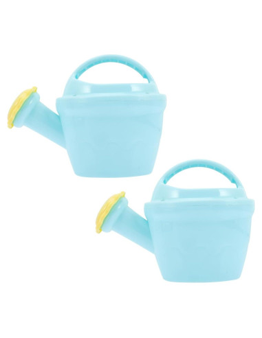 Regaderas para Niños STOBOK 2 Pcs Plástico Azul 20x14.5 cm