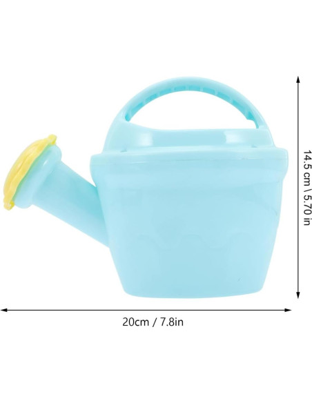 Regaderas para Niños STOBOK 2 Pcs Plástico Azul 20x14.5 cm