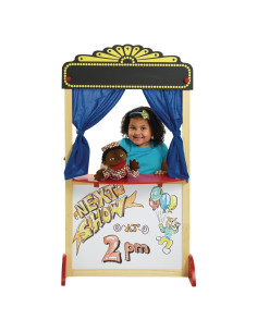 Teatro de Títeres Excellerations con Panel Borrado en Seco 128 cm