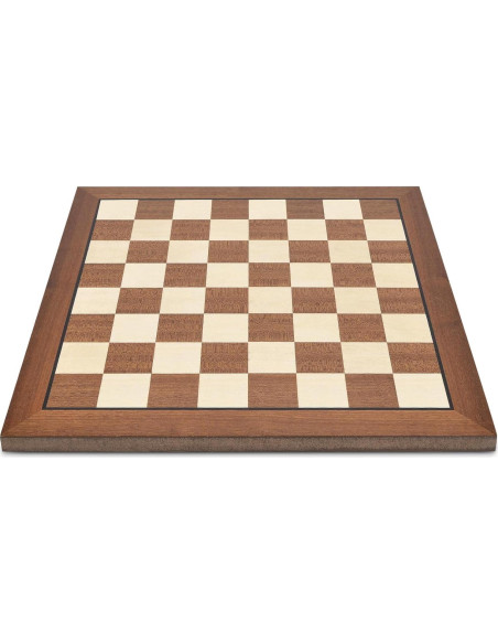 Tablero de Ajedrez de Madera AMEROUS 38.1x38.1 cm Profesional